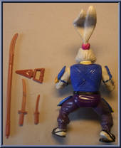 Usagi Yojimbo from Teenage Mutant Ninja Turtles - 1989 - Basic Figures manufactured by Playmates [Loose]