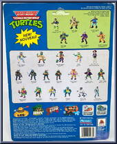 Yankee Doodle Raph from Teenage Mutant Ninja Turtles - Mutant Military II manufactured by Playmates [Back]