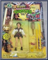 April from Teenage Mutant Ninja Turtles - 1993 Movie III - Basic Series manufactured by Playmates [Front]