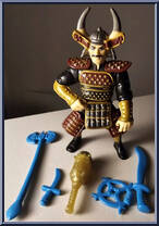 Warlord from Teenage Mutant Ninja Turtles - 1993 Movie III - Basic Series manufactured by Playmates [Loose]