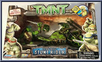 Leonardo from Teenage Mutant Ninja Turtles - 2007 Movie - Stunt Riders manufactured by Playmates [Front]