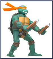Giant Michelangelo from Teenage Mutant Ninja Turtles - Animated - 12" Scale manufactured by Playmates [Loose]