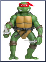 Giant Raphael from Teenage Mutant Ninja Turtles - Animated - 12" Scale manufactured by Playmates [Loose]