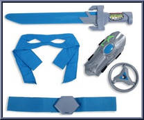 Ninja Tech Gear: Leonardo from Teenage Mutant Ninja Turtles - Animated - Fast Forward: Toy Accessories manufactured by Playmates [Loose]