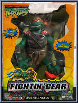 Giant Fightin' Gear Michelangelo from Teenage Mutant Ninja Turtles - Animated - 12" Scale manufactured by Playmates [Front]