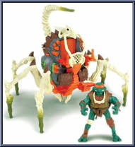 Michelangelo's Attack Crawler Action Figure
