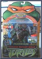 Fightin' Gear Mike (Bonus DVD) from Teenage Mutant Ninja Turtles - Animated - Fightin' Gear manufactured by Playmates [Front]