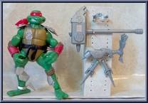 Raph (Bonus DVD) from Teenage Mutant Ninja Turtles - Animated - Robo Hunter manufactured by Playmates [Loose]