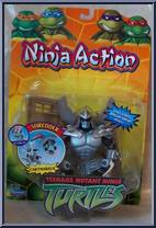 Shredder from Teenage Mutant Ninja Turtles - Animated - Ninja Action: Series 2 manufactured by Playmates [Front]
