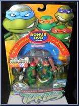Toddler Turtles (Bonus DVD) from Teenage Mutant Ninja Turtles - Animated - Bonus DVD Figures - 2003 manufactured by Playmates [Front]