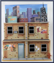 Street Scene Diorama Action Figure