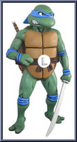 Classic Leonardo (Foam) from Teenage Mutant Ninja Turtles - Classic Cartoon - Full Size manufactured by Neca [Loose]