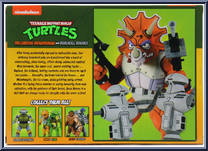Triceratron Infantryman and Roadkill Rodney from Teenage Mutant Ninja Turtles - Classic Cartoon - Multi-Packs manufactured by Neca [Back]