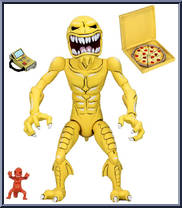 Pizza Monster (Another One Bites the Crust) from Teenage Mutant Ninja Turtles - Classic Cartoon - Basic Series manufactured by Neca [Loose]