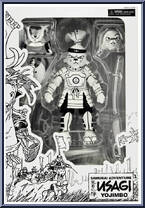 Usagi Yojimbo (Black & White) (Samurai Adventure) from Teenage Mutant Ninja Turtles - Classic Cartoon - Basic Series manufactured by Neca [Front]