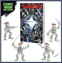 35 Years Of TMNT (Original Comic Book Series) Collector 4-Pack from Teenage Mutant Ninja Turtles - Classic Collection - Original Comic Book manufactured by Playmates [Loose]