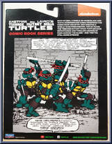 Michelangelo from Teenage Mutant Ninja Turtles - Classic Collection - Original Comic Book manufactured by Playmates [Back]