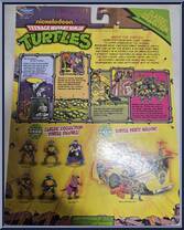 Michelangelo from Teenage Mutant Ninja Turtles - Classic Collection - 90th Reissue manufactured by Playmates [Back]