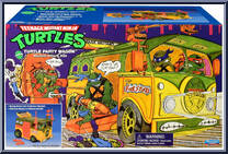 Turtle Party Wagon from Teenage Mutant Ninja Turtles - Classic Collection - Accessories manufactured by Playmates [Front]