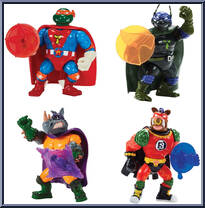 Sewer Heroes 4-Pack from Teenage Mutant Ninja Turtles - Classic Collection - Multi-Packs manufactured by Playmates [Loose]