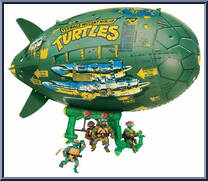 Turtle Blimp from Teenage Mutant Ninja Turtles - Classic Collection - Accessories manufactured by Playmates [Loose]