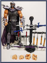 Oraku Saki (Shredder) from Teenage Mutant Ninja Turtles - Classic Collection manufactured by First Gokin [Loose]