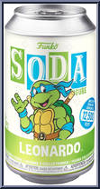 Leonardo from Teenage Mutant Ninja Turtles - Soda manufactured by Funko [Front]