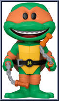 Michelangelo (Mutant Mayhem) from Teenage Mutant Ninja Turtles - Soda manufactured by Funko [Loose]