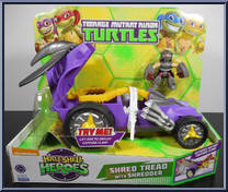 Shred Tread (with Shredder) from Teenage Mutant Ninja Turtles - Half Shell Heroes - Accessories manufactured by Playmates [Front]