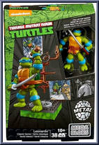 Leonardo from Teenage Mutant Ninja Turtles - Classic Series manufactured by Mega Bloks [Front]