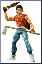 Casey Jones (Red Shirt) from Teenage Mutant Ninja Turtles - Mirage Comics - Basic Series manufactured by Neca [Loose]