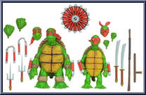 First Turtles (Eastman & Laird) from Teenage Mutant Ninja Turtles - Mirage Comics - Basic Series manufactured by Neca [Loose]