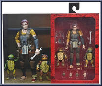 Grammy April, Baby Yi & Moja from Teenage Mutant Ninja Turtles - Last Ronin manufactured by Neca [Front]