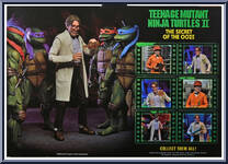 Professor Jordon Perry from Teenage Mutant Ninja Turtles - Turtles II manufactured by Neca [Back]