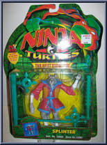 Splinter from Teenage Mutant Ninja Turtles - Next Mutation - Series 1 manufactured by Playmates [Front]