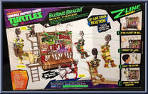 Billboard Breakout from Teenage Mutant Ninja Turtles - Nickelodeon - Z-Line Ninjas manufactured by Playmates [Back]