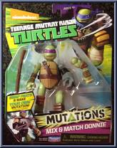 Donnie from Teenage Mutant Ninja Turtles - Nickelodeon - Mutations manufactured by Playmates [Front]