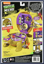 Donnie's Lab from Teenage Mutant Ninja Turtles - Nickelodeon - Micro Mutants manufactured by Playmates [Back]