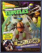 Leo from Teenage Mutant Ninja Turtles - Nickelodeon - Mutations manufactured by Playmates [Front]