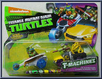 Leo in Stealth Bike / Donnie in Service Truck Action Figure