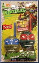 Leo & Raph Walkie Talkie Set Action Figure