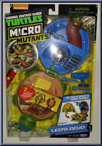 Leo's Dojo from Teenage Mutant Ninja Turtles - Nickelodeon - Micro Mutants manufactured by Playmates [Front]