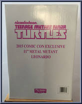 Metal Mutants Leonardo from Teenage Mutant Ninja Turtles - Nickelodeon - Exclusives manufactured by Playmates [Front]