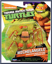 Michelangelo from Teenage Mutant Ninja Turtles - Nickelodeon - Re-Deco manufactured by Playmates [Front]