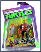 Ooze Chuckin' Mikey from Teenage Mutant Ninja Turtles - Nickelodeon - Mutagen Ooze manufactured by Playmates [Front]