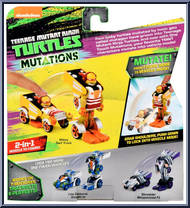 One-Touch Mikey Surf Truck from Teenage Mutant Ninja Turtles - Nickelodeon - T-Machines manufactured by Playmates [Back]