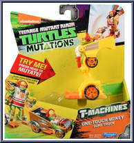 One-Touch Mikey Surf Truck from Teenage Mutant Ninja Turtles - Nickelodeon - T-Machines manufactured by Playmates [Front]