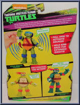 Ninja Shouts Michelangelo from Teenage Mutant Ninja Turtles - Nickelodeon - Power Sound FX manufactured by Playmates [Back]