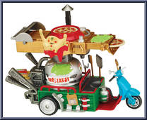 Pizza Thrower from Teenage Mutant Ninja Turtles - Nickelodeon - Vehicles manufactured by Playmates [Loose]