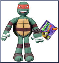 Raphael from Teenage Mutant Ninja Turtles - Nickelodeon - Sling Shouts manufactured by Playmates [Front]